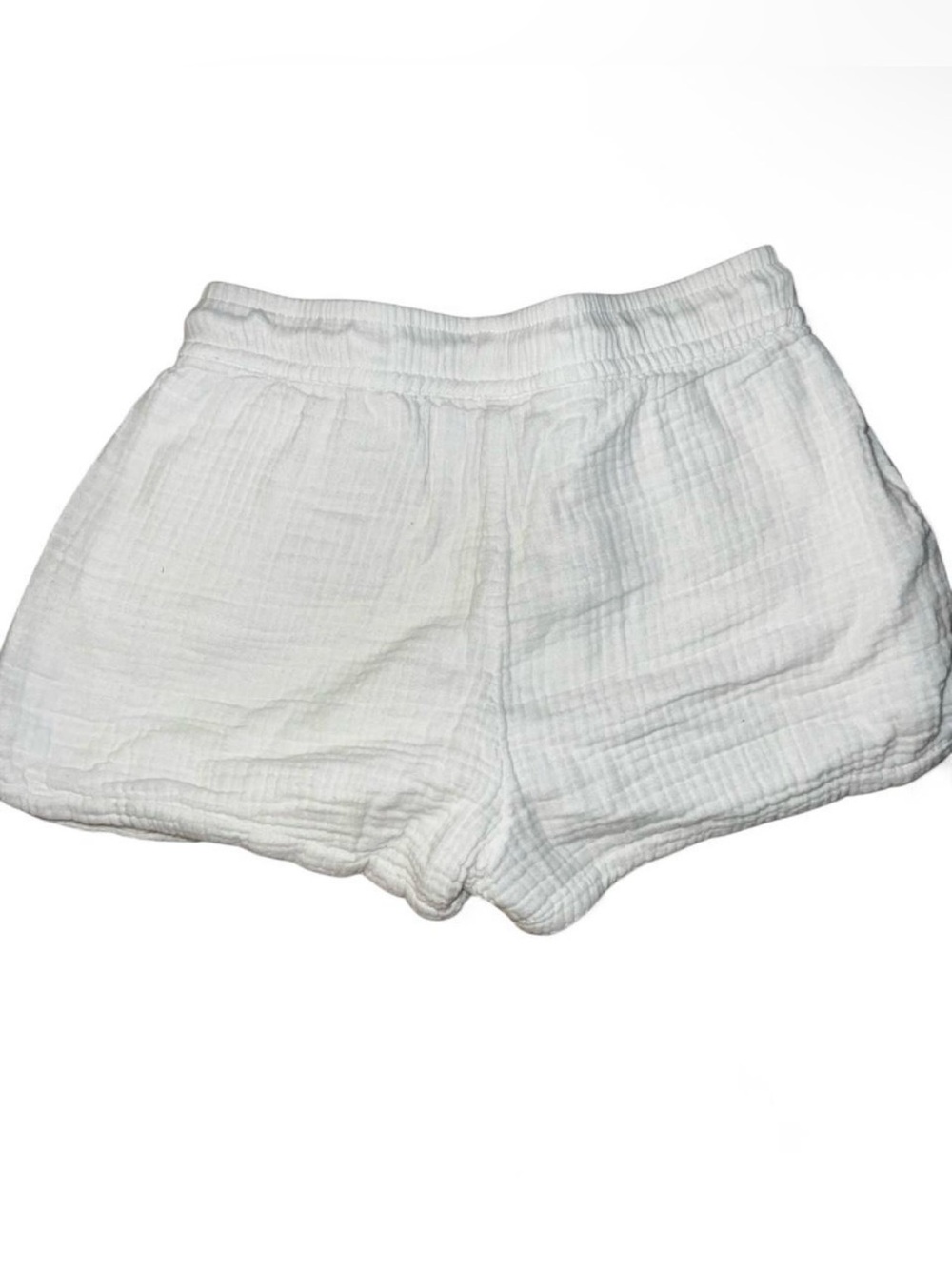 H&M White Drawstring Shorts - Picture 3 of 3